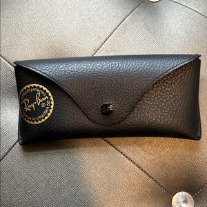 Ray-Ban Textured Black Eyewear Case